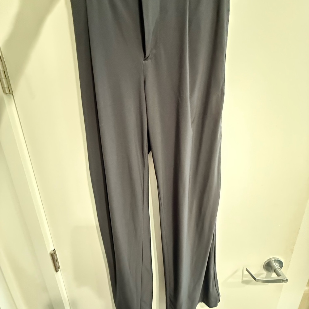 Vuori villa trousers (reg length) - black